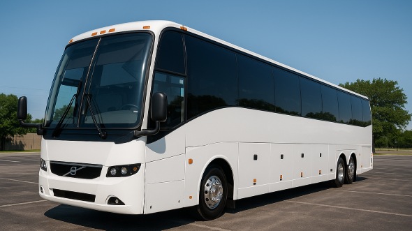 Exterior of Charter Bus Company Independence's 40 Passenger Party Bus in Independence