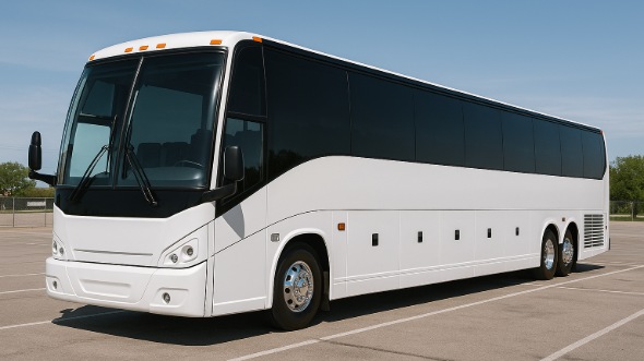 Exterior of Charter Bus Company Springfield's 48 Passenger Charter Bus in Springfield